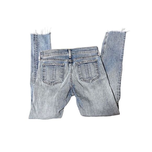 Rag & Bone Distressed Skinny Jean Denim Size 25 - Picture 4 of 15